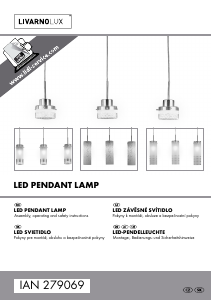Manual LivarnoLux IAN 279069 Lamp