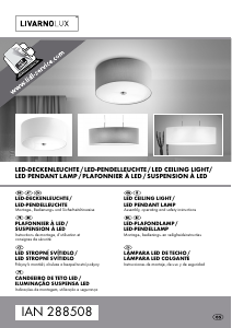 Mode d’emploi LivarnoLux IAN 288508 Lampe