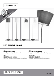 Manual LivarnoLux IAN 288509 Lamp
