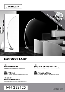 Manual LivarnoLux IAN 282125 Lamp