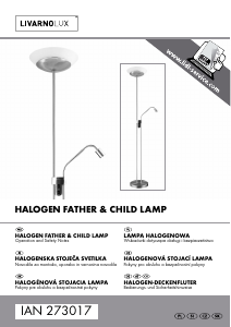 Manual LivarnoLux IAN 273017 Lamp