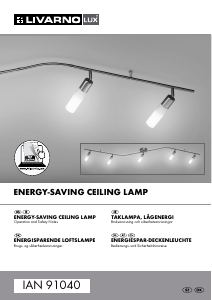 Brugsanvisning LivarnoLux IAN 91040 Lampe
