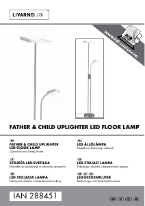 Manual LivarnoLux IAN 288451 Lamp
