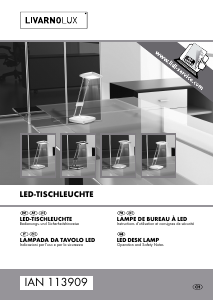 Manual LivarnoLux IAN 113909 Lamp