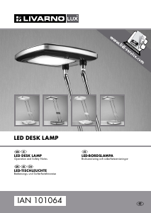 Manual LivarnoLux IAN 101064 Lamp