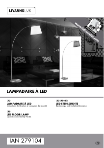 Manual LivarnoLux IAN 279104 Lamp