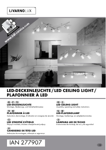 Manual LivarnoLux IAN 277907 Lamp