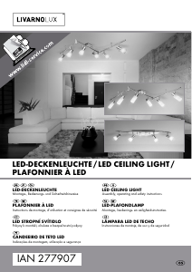 Mode d’emploi LivarnoLux IAN 277907 Lampe