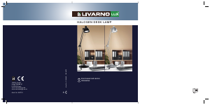 Bruksanvisning LivarnoLux IAN 53032 Lampa