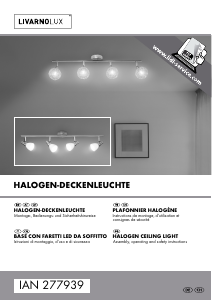 Mode d’emploi LivarnoLux IAN 277939 Lampe