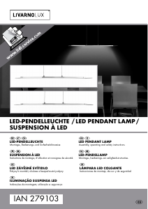 Mode d’emploi LivarnoLux IAN 279103 Lampe