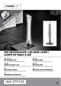 Manual LivarnoLux IAN 279102 Lamp