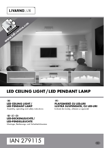 Manual LivarnoLux IAN 279115 Lamp