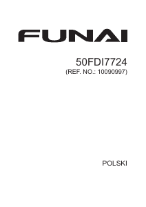 Instrukcja Funai 50FDI7724 Telewizor LED