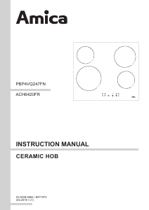 Handleiding Amica ACH6420FR Kookplaat