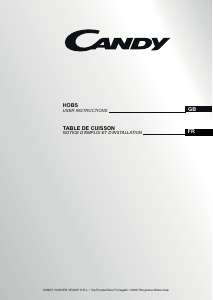 Bedienungsanleitung Candy CH63CT/1 Kochfeld