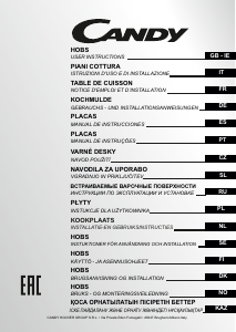 Manual Candy CHC640C Hob