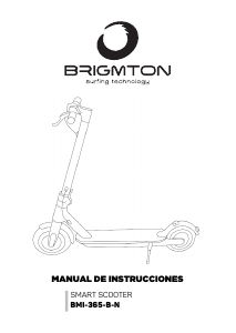 Bruksanvisning Brigmton BMI-365-B Elsparkcykel