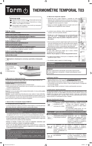 Mode d’emploi Torm T03 Thermomètre