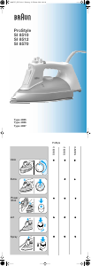 Manual de uso Braun SI 8512 ProStyle Plancha