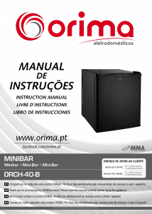Manual de uso Orima ORCH 40 B Refrigerador