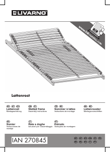 Handleiding Livarno IAN 270845 Lattenbodem