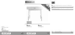 사용 설명서 Livarno IAN 287139 협탁