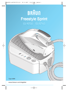 Manual de uso Braun SI 9710 FreeStyle Sprint Plancha
