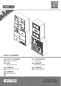 Mode d’emploi Livarno IAN 272443 Commode