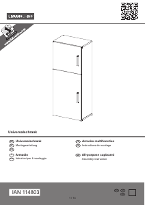 Посібник Livarno IAN 114803 Стінна шафа