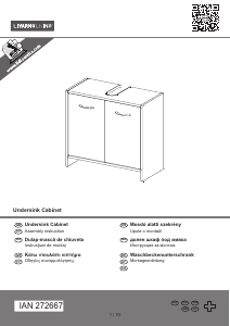 Bedienungsanleitung Livarno IAN 272667 Unterschrank