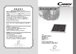 사용 설명서 Candy CH732KJM 레인지