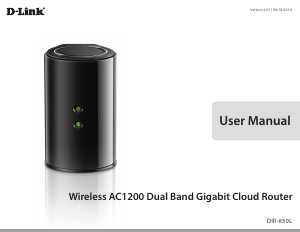 Manual D-Link DIR-850L Router