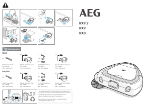 Bruksanvisning AEG RX9-2-4ANM Støvsuger