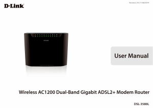 Manual D-Link DSL-3580L Router