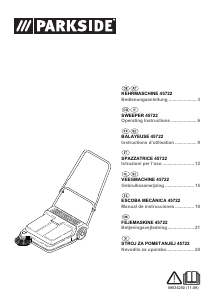 Manuale Parkside IAN 45722 Spazzatrice