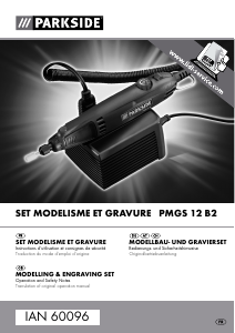 Bruksanvisning Parkside PMGS 12 B2 Gravyrmaskin