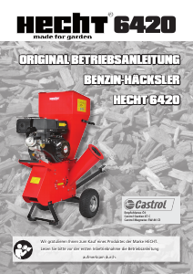 Bedienungsanleitung Hecht 6420 Gartenhäcksler