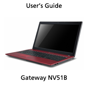 Manual Gateway NV51B Laptop
