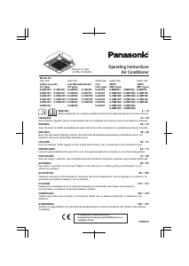 Manual Panasonic S-28MU1E51 Ar condicionado
