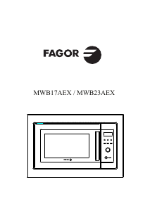 Manual Fagor MWB-23AEX Micro-onda