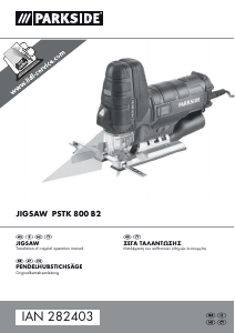 Bedienungsanleitung Parkside PSTK 800 B2 Stichsäge