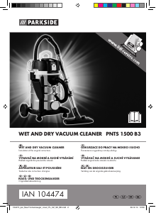 Manual Parkside IAN 104474 Vacuum Cleaner