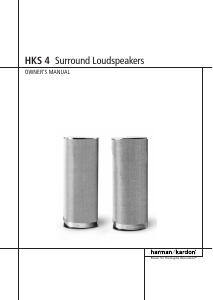 Handleiding Harman Kardon HKS 4 Luidspreker