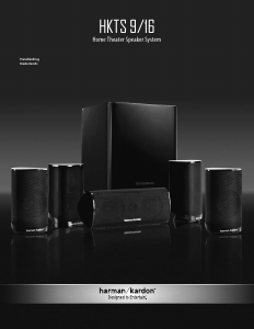 Handleiding Harman Kardon HKTS 9 Luidspreker