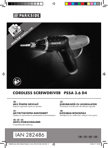 Manual Parkside PSSA 3.6 D4 Șurubelniță