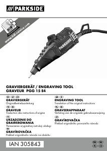 Mode d’emploi Parkside IAN 305843 Graveur