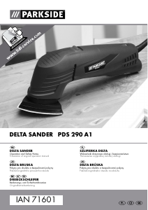 Manual Parkside IAN 71601 Delta Sander