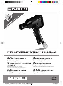 Manual Parkside PDSS 310 A3 Cheie de impact