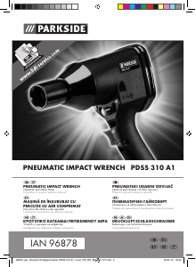 Manual Parkside IAN 96878 Cheie de impact